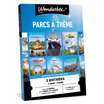 Coffret Cadeau Multi Parc d'Attraction