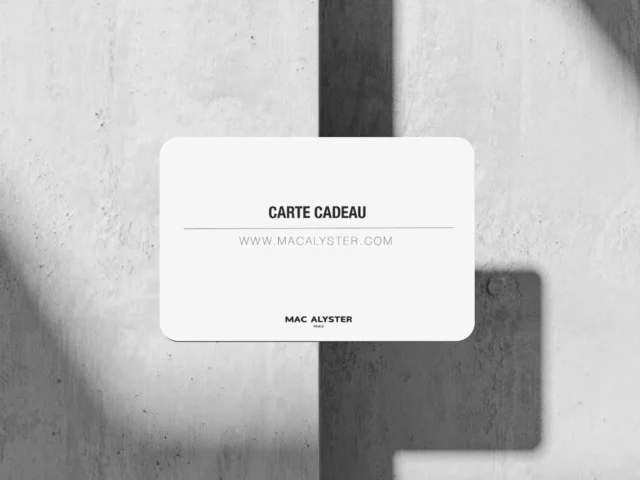 Carte Cadeau Mac Alyster