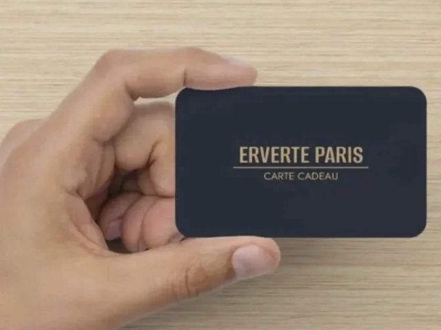 Carte Cadeau ERVERTE